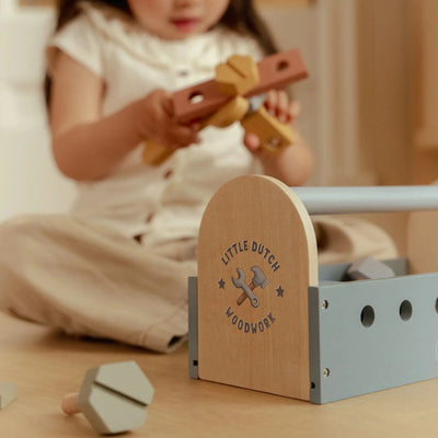 Little Dutch - Tool Box - Blue (New Version) - Swanky Boutique Malta