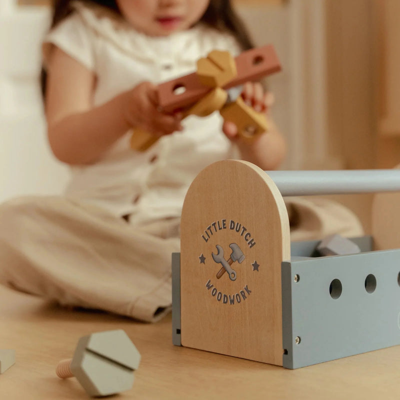 Little Dutch - Tool Box - Blue (New Version) - Swanky Boutique Malta