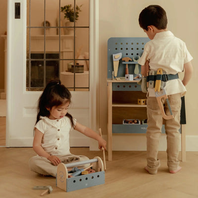 Little Dutch - Tool Box - Blue (New Version) - Swanky Boutique Malta