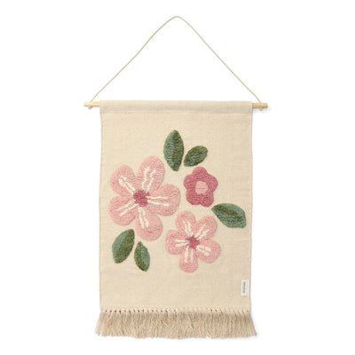 Little Dutch - Wall Tapestry Flower Fairy Garden, White - Swanky Boutique Malta