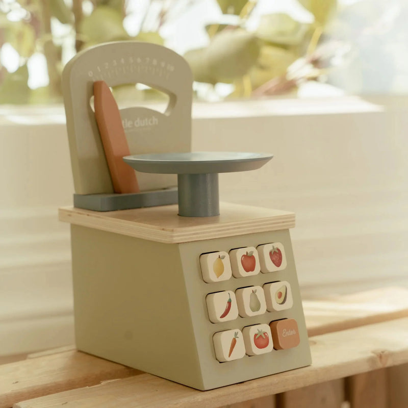 Little Dutch - Weighing Scales - Green - Swanky Boutique Malta