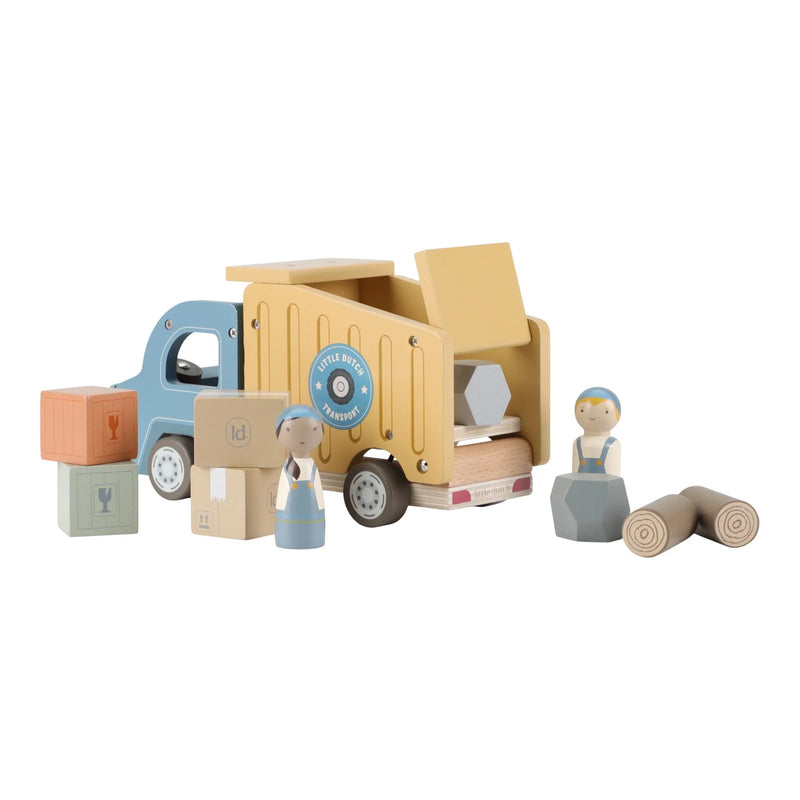 Little Dutch - Wooden - Dump Truck - Swanky Boutique Malta 