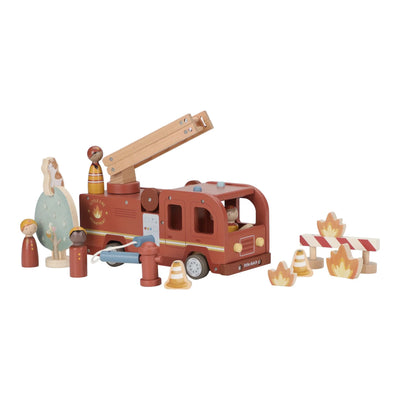 Little Dutch - Wooden - Fire Truck Set - Swanky Boutique Malta 