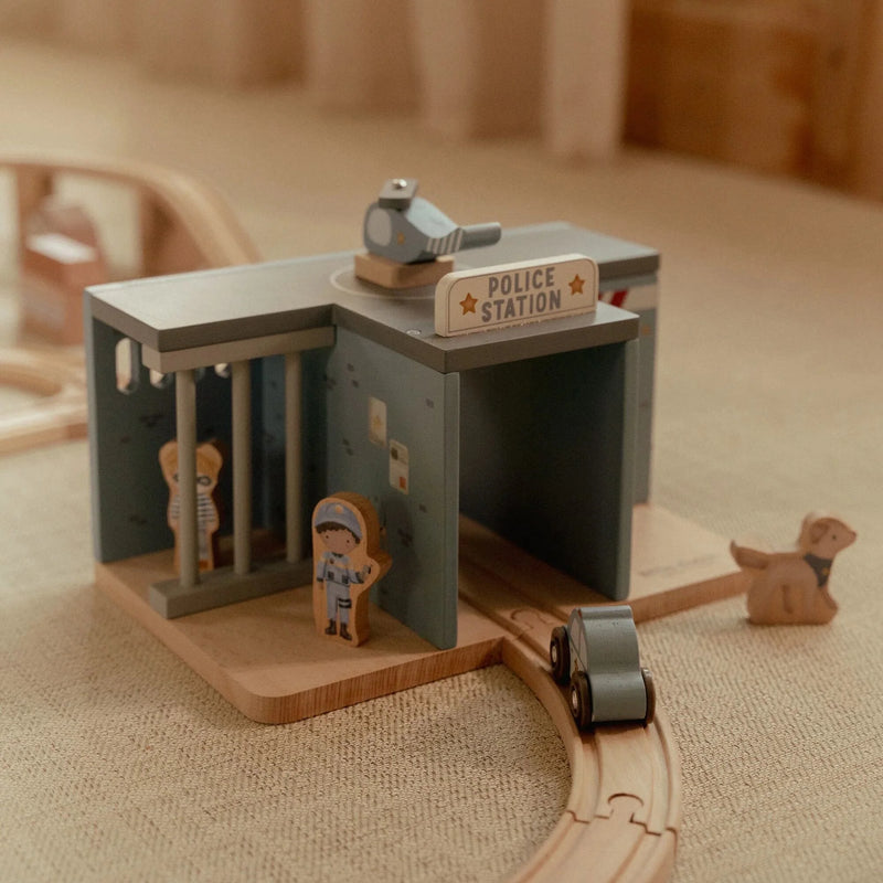 Little Dutch - Wooden - Police Station Set - Swanky Boutique Malta 