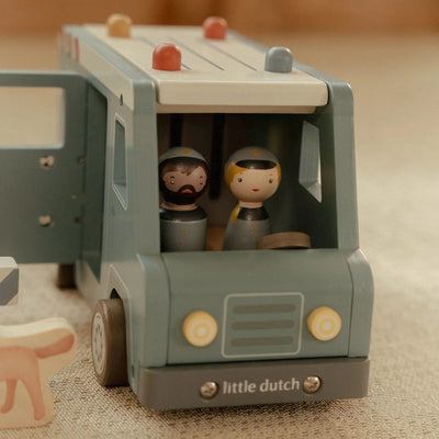 Little Dutch - Wooden - Police Van - Swanky Boutique Malta