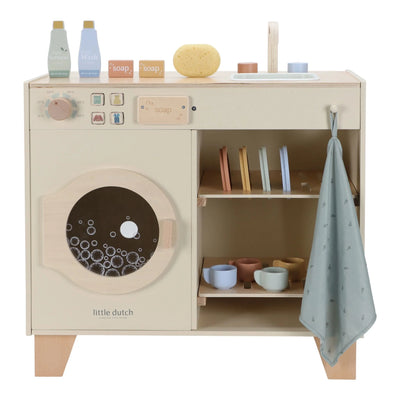 Little Dutch - Wooden - Washing Machine - Swanky Boutique Malta