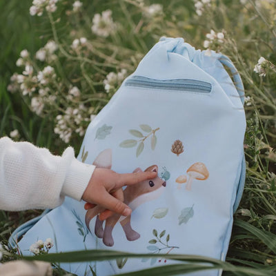 Little Dutch Drawstring Gym Bag - Forest Friends Swanky Boutique Malta