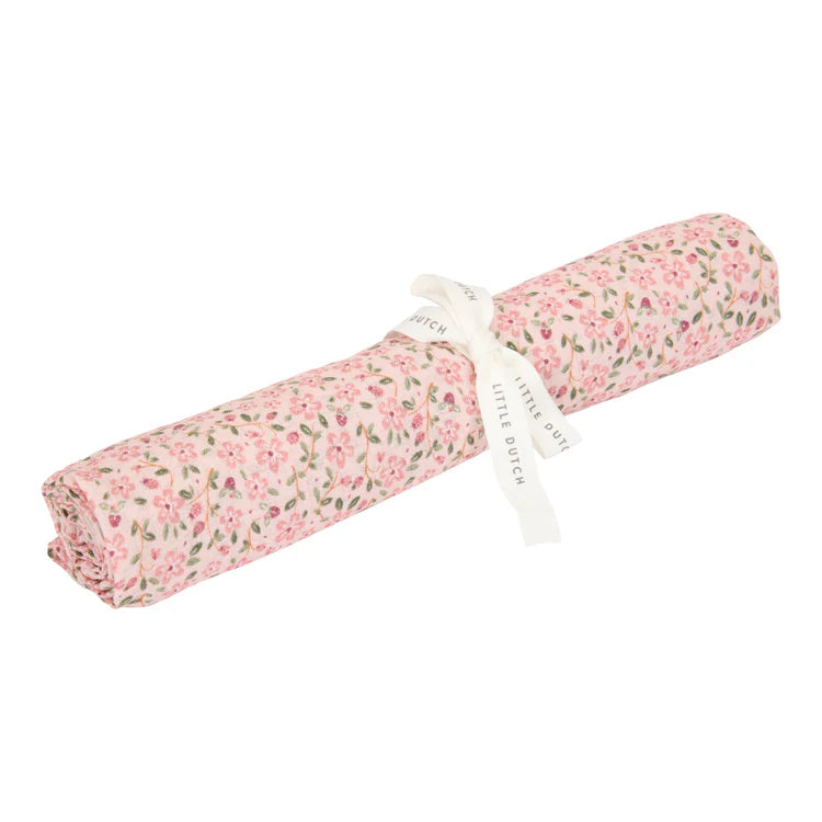 Little Dutch Swaddle muslin 120 x 120 cm Fairy Floral - Swanky Boutique