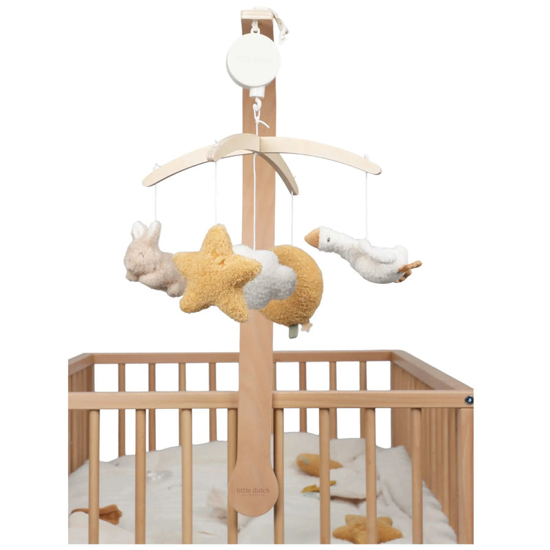 Little Dutch-Cot Mobile, Musical - Newborn Natural-Swanky Boutique Malta 