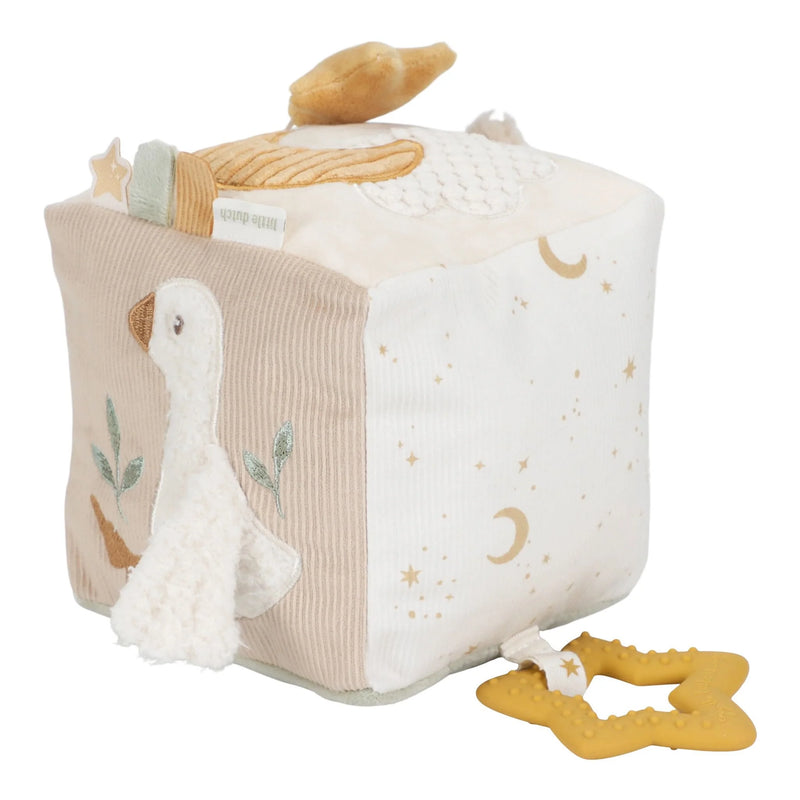Little Dutch - Activity Cube, Soft - Newborn Naturals - Swanky Boutique Malta 