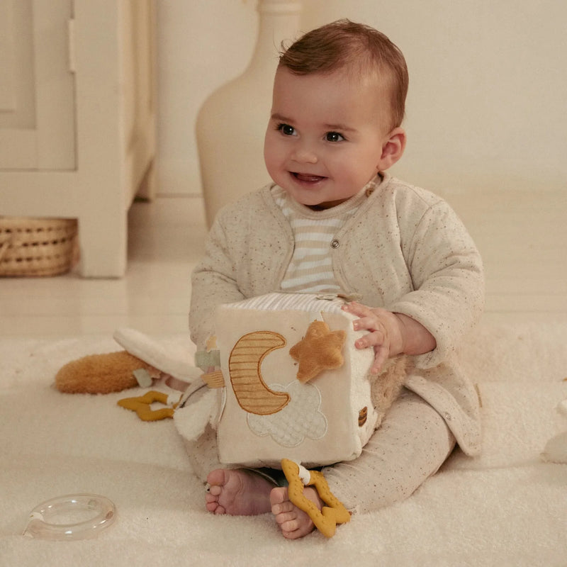 Little Dutch - Activity Cube, Soft - Newborn Naturals - Swanky Boutique Malta 