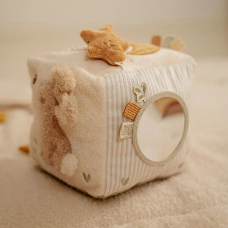 Little Dutch - Activity Cube, Soft - Newborn Naturals - Swanky Boutique Malta 