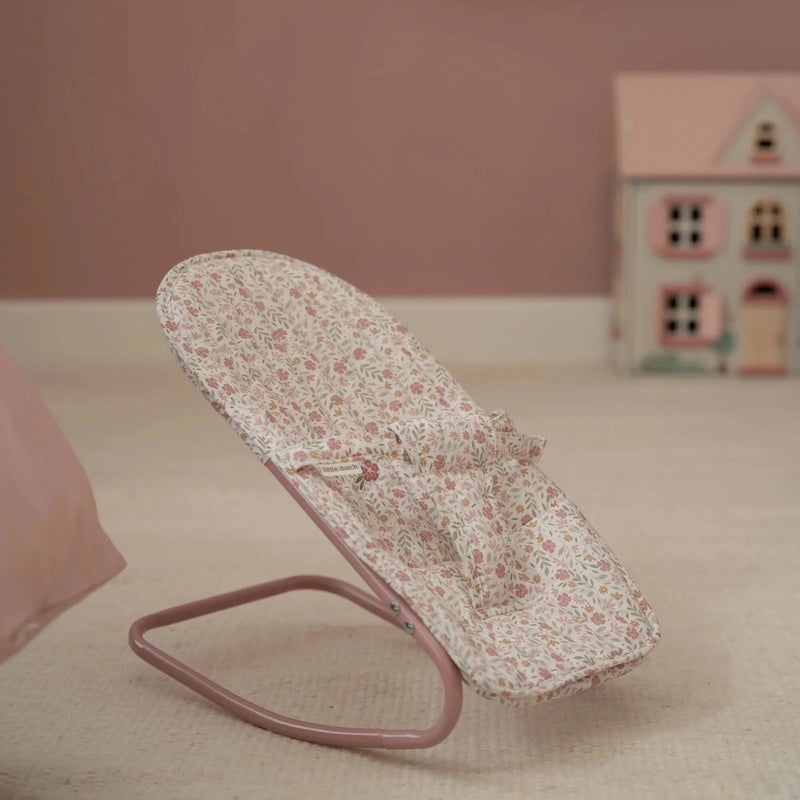 Little Dutch - Doll Bouncer - Soft Flowers - Swanky Boutique Malta