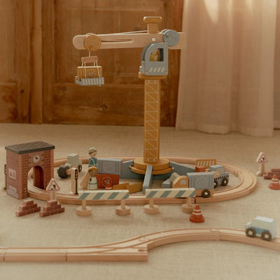 Little Dutch - Wooden - Crane Set - Swanky Boutique Malta 