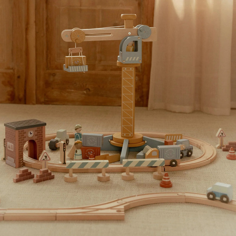 Little Dutch - Wooden - Crane Set - Swanky Boutique Malta 
