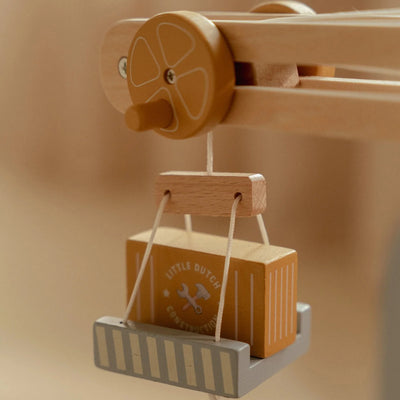 Little Dutch - Wooden - Crane Set - Swanky Boutique Malta 