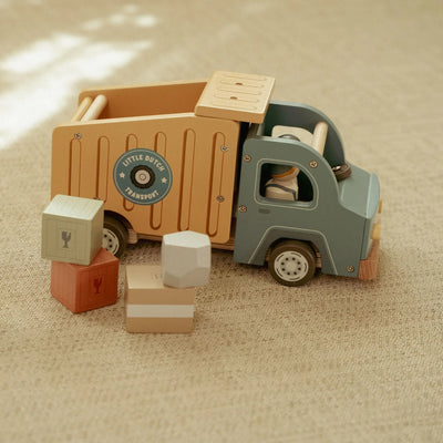 Little Dutch - Wooden - Dump Truck - Swanky Boutique Malta 