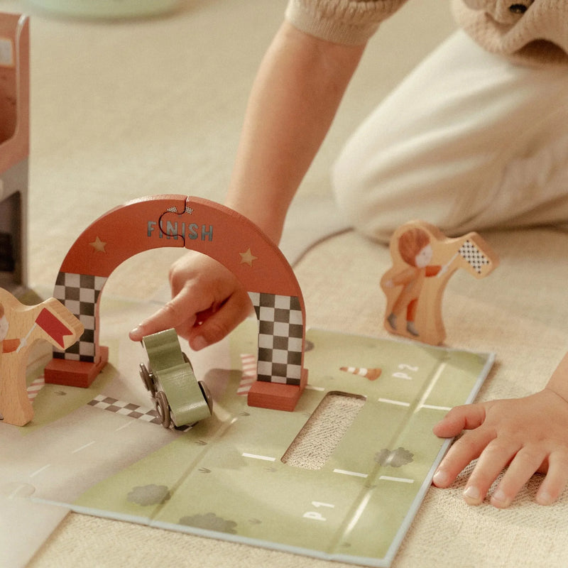 Little Dutch - Wooden - Racetrack In Play Case - Swanky Boutique Malta 
