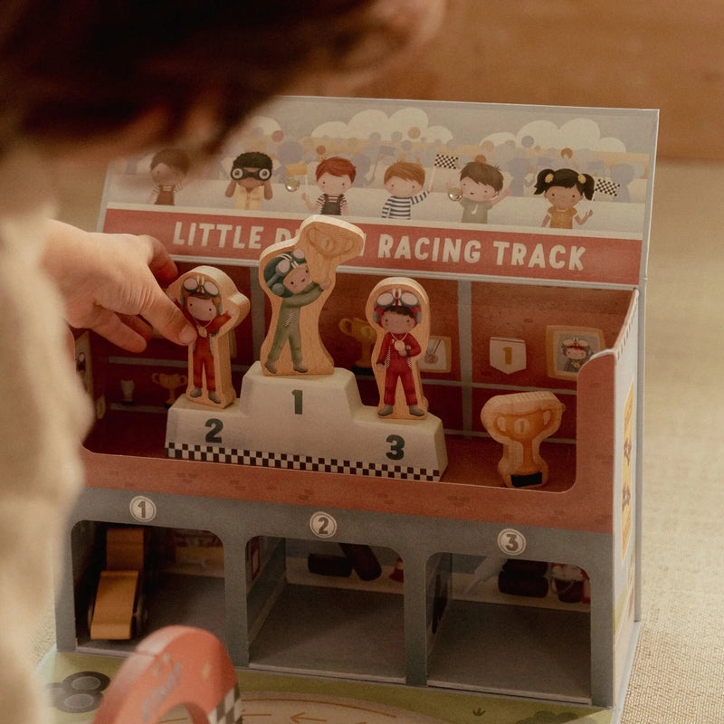 Little Dutch - Wooden - Racetrack In Play Case - Swanky Boutique Malta 