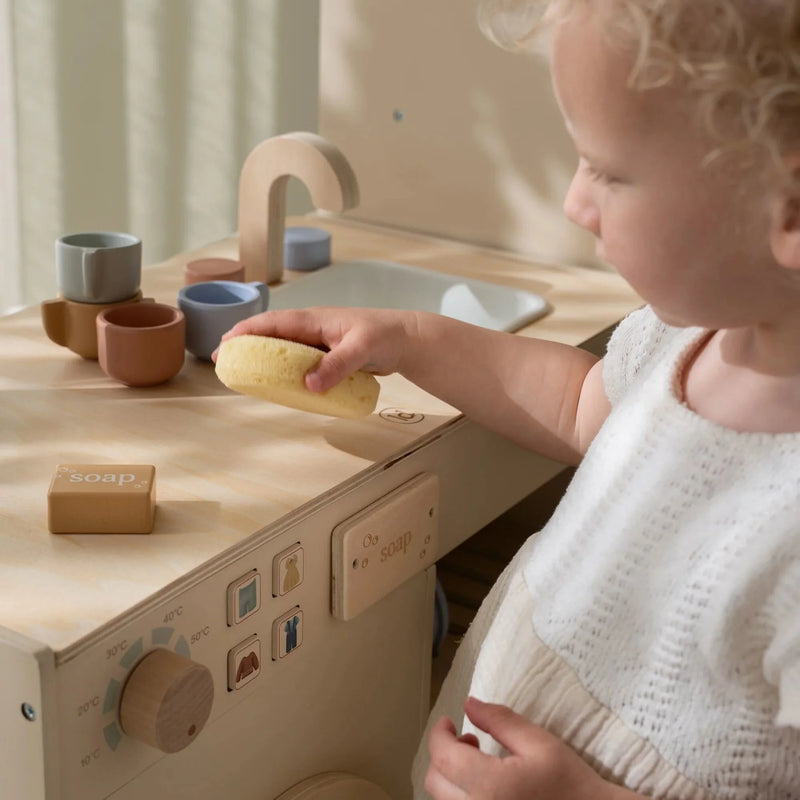 Little Dutch - Wooden - Washing Machine - Swanky Boutique Malta