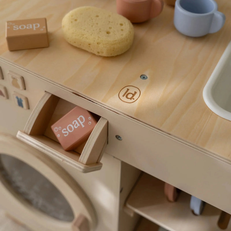 Little Dutch - Wooden - Washing Machine - Swanky Boutique Malta