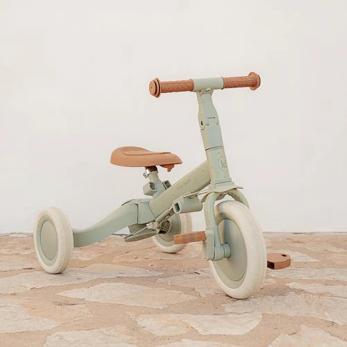Little Dutch- 4 in 1 Tricycle - Green -Swanky Boutique Malta