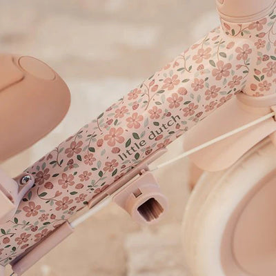 Little Dutch- 4 in 1 Tricycle - Pink-Swanky Boutique Malta