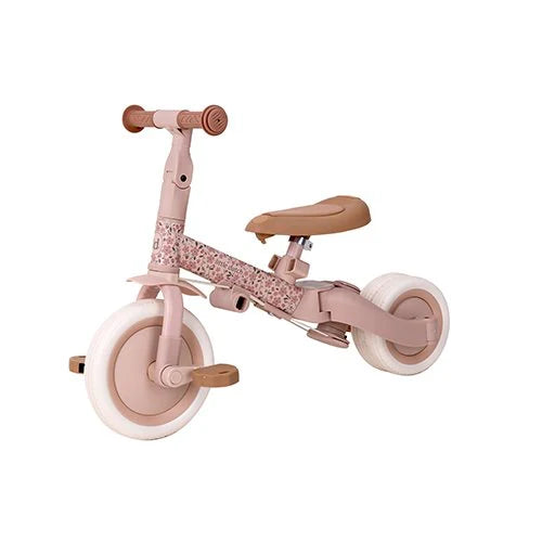 Little Dutch- 4 in 1 Tricycle - Pink-Swanky Boutique Malta