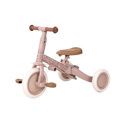 Little Dutch- 4 in 1 Tricycle - Pink-Swanky Boutique Malta