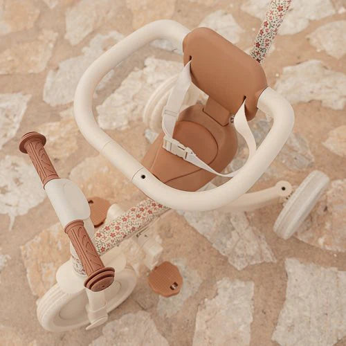 4 in 1 Tricycle - Off White Sunny Flowers