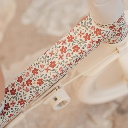 4 in 1 Tricycle - Off White Sunny Flowers