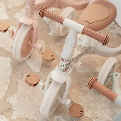 4 in 1 Tricycle - Off White Sunny Flowers