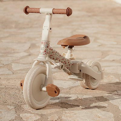 4 in 1 Tricycle - Off White Sunny Flowers