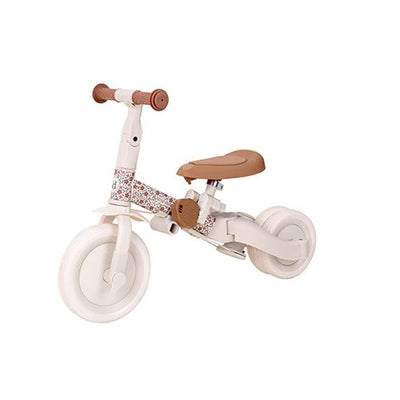 4 in 1 Tricycle - Off White Sunny Flowers