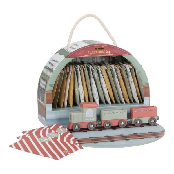 Little Dutch Advent Calendar Train Track - Swanky Boutique Malta 