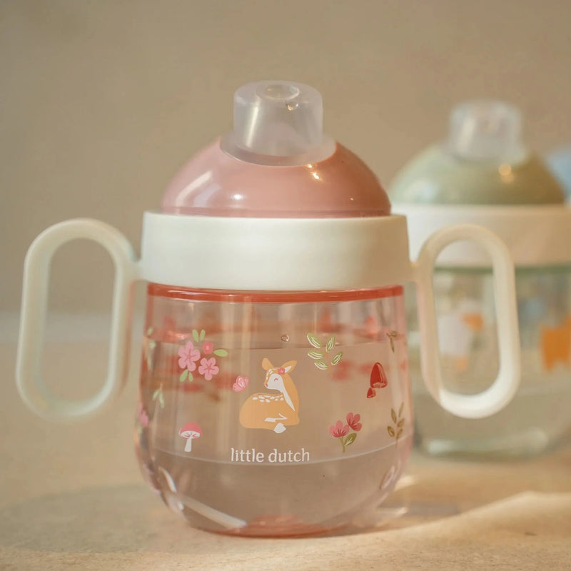 Little Dutch Anti leak Spout Cup 200 ml Fairy Garden - Swanky Boutique Malta