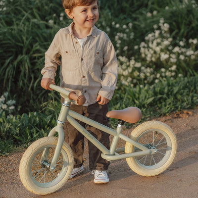 Little Dutch Balance Bike Matte Green - Swanky Boutique Malta 