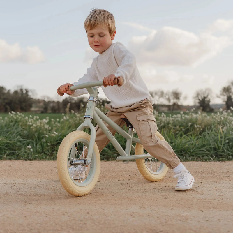 Little Dutch Balance Bike Matte Green - Swanky Boutique Malta 