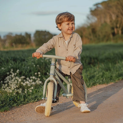 Little Dutch Balance Bike Matte Green - Swanky Boutique Malta 