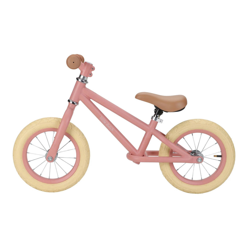 Little Dutch Balance Bike Pink Matte - Swanky Boutique Malta 