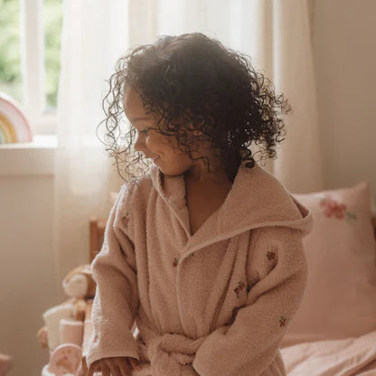 Little Dutch Bathrobe Embroidered Blossom - Swanky Boutique