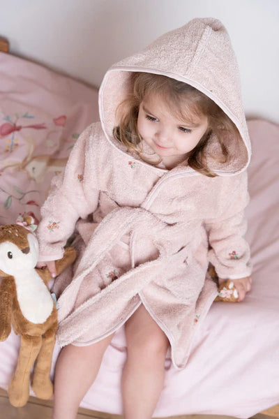 Little Dutch Bathrobe Embroidered Blossom - Swanky Boutique