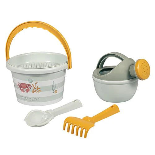 Little Dutch Beach Bucket Set Fresh Greens - Swanky Boutique Malta