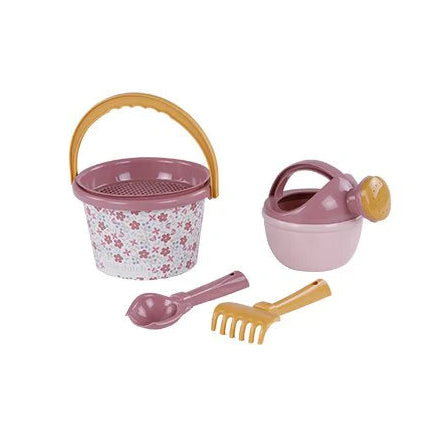 Little Dutch Beach Set Pink Flowers - Swanky Boutique Malta
