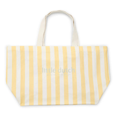 Little Dutch Beach bag - Yellow - Size one size - Stripe - Swanky Boutique Malta