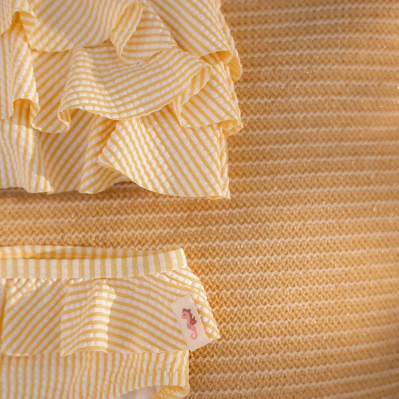 Little Dutch Bikini - Ocean Treasures Yellow - Swanky Boutique Malta