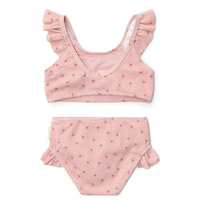 Little Dutch Bikini - Pink - Sunny Flowers - Swanky Boutique Malta