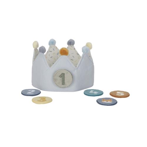 Little Dutch Birthday Crown with Numbers Blue - Swanky Boutique 1
