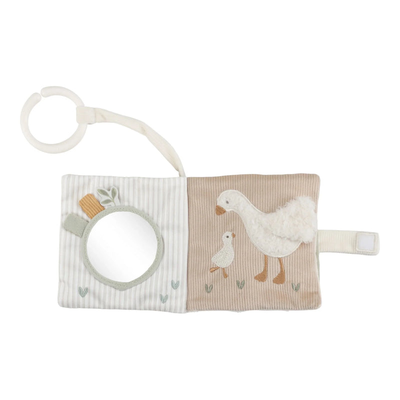 Little Dutch Buggy booklet - White - Newborn Naturals - Swanky Boutique