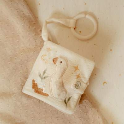 Little Dutch Buggy booklet - White - Newborn Naturals - Swanky Boutique